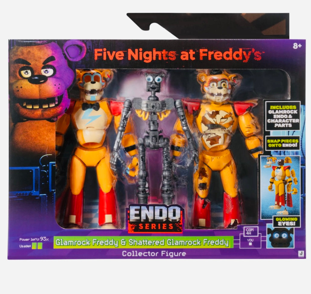 Jazwares Glamrock Freddy endo series figure